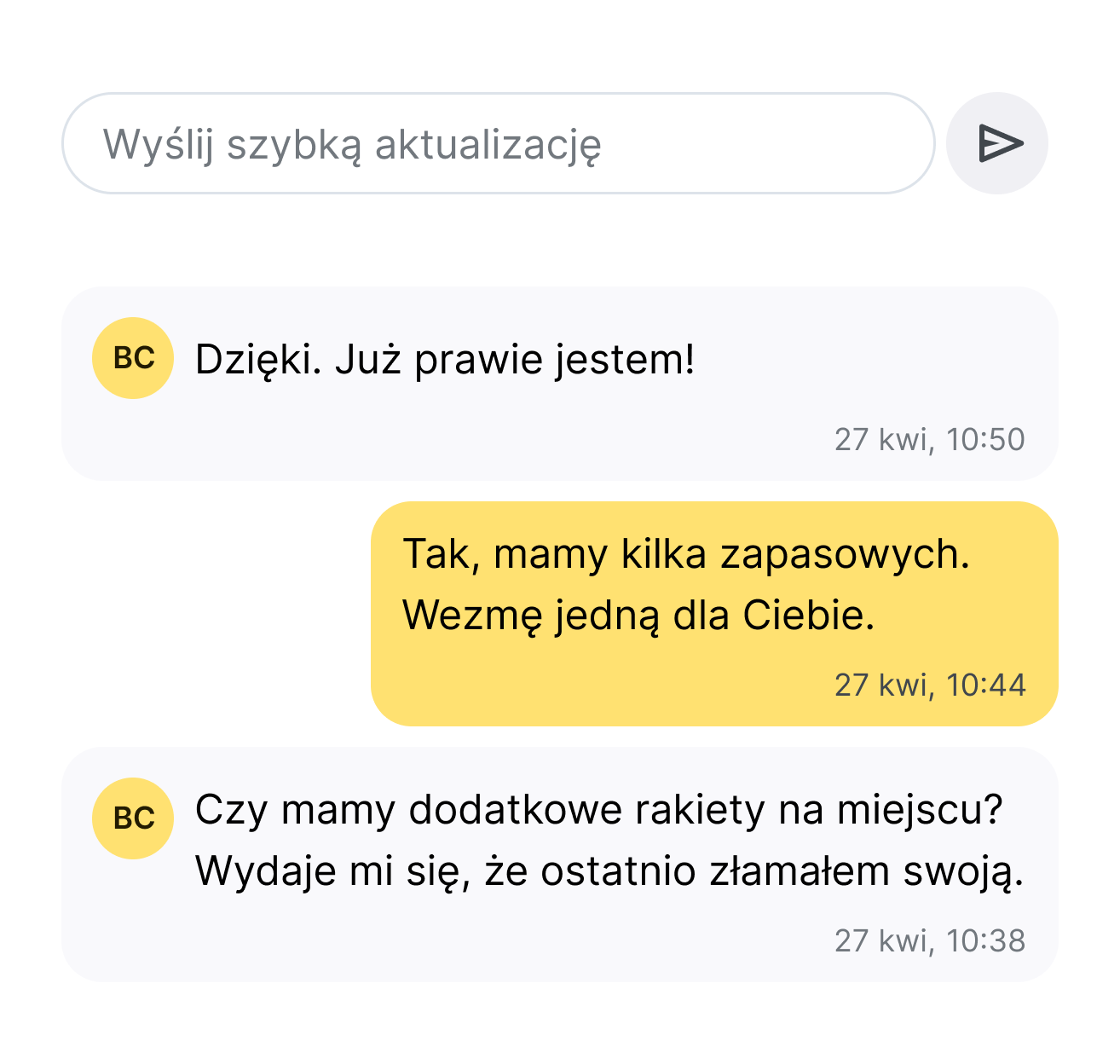 Bądź w kontakcie i buduj relacje